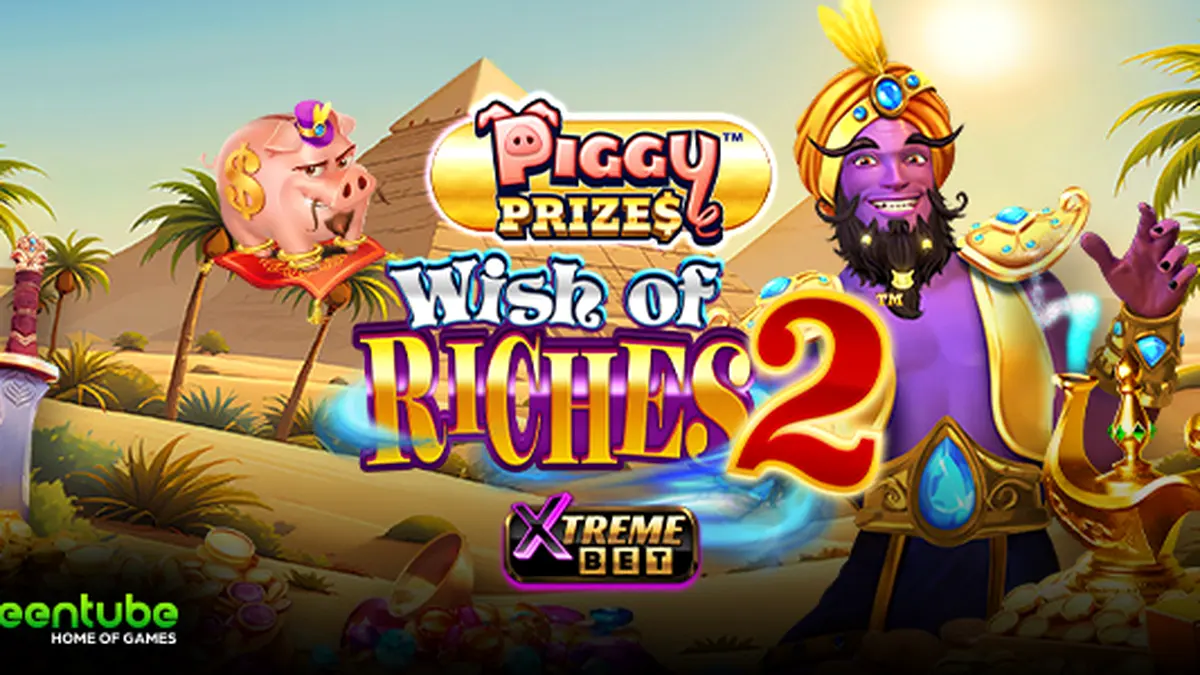 Piggy Prizes Wish of Riches 2 slot com elementos mágicos e moedas brilhantes